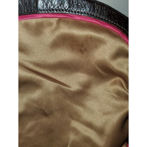 Coach Brown Leather Messenger Shoulder Bag - Picture 5 of 10